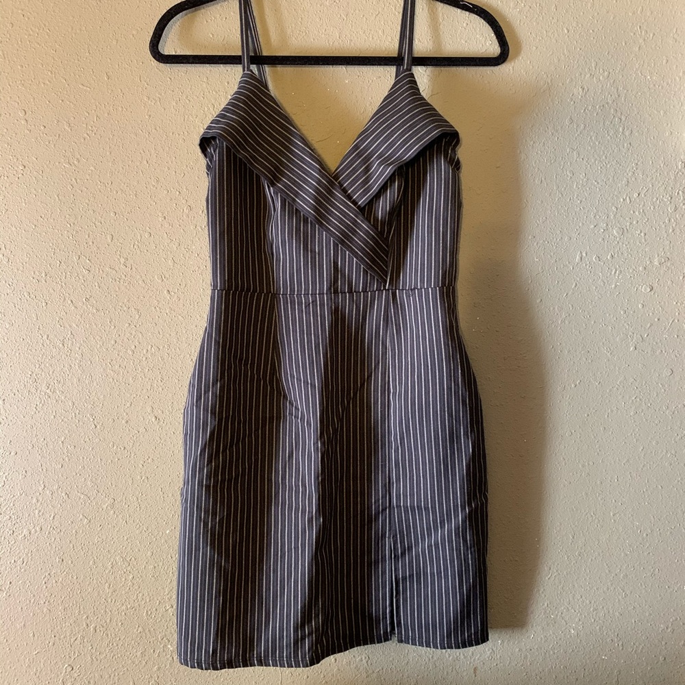 Striped Mini Bodycon Dress